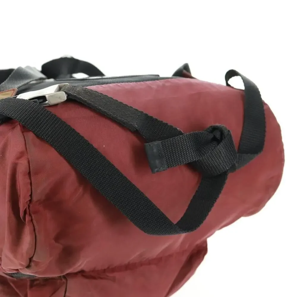 Prada Nylon Backpack Red